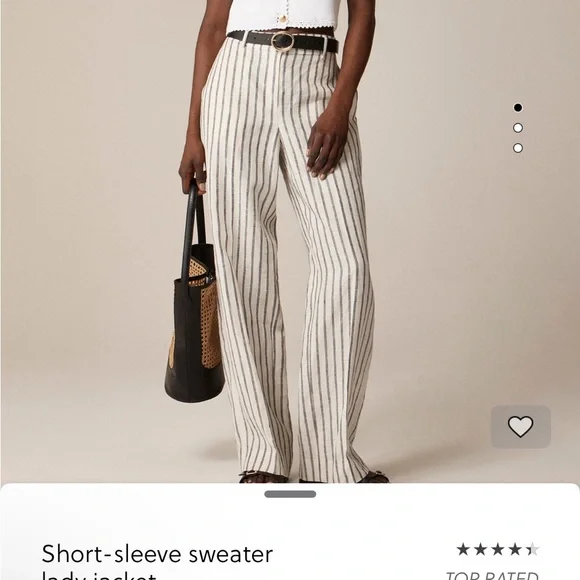 J.crew short sleeve Sweater Lady jacket New without tags - Picture 2 of 9